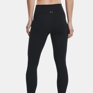 Women's Under Armour Crop Leggings- Black